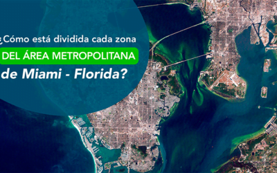 ¿Cómo‌ ‌está‌ ‌dividida‌ ‌cada‌ ‌zona‌ ‌del‌ ‌área‌ ‌metropolitana‌ ‌de‌ ‌Miami‌ ‌-‌ ‌Florida?