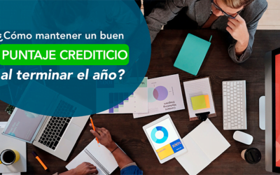 ¿Cómo mantener un buen puntaje crediticio al terminar el año?