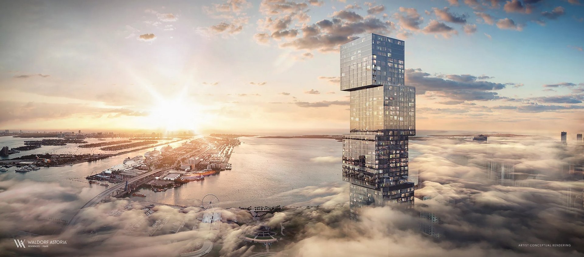 Waldorf Astoria - proyecto en Downtown Miami